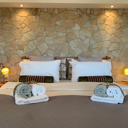 Apartamento Doormat# Wait 'N Sea, Jacuzzi, Luxury Stone House Epanomí Exterior foto