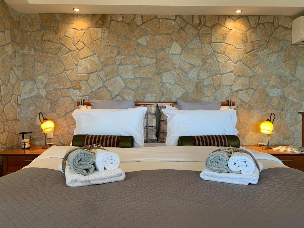 Apartamento Doormat# Wait 'N Sea, Jacuzzi, Luxury Stone House Epanomí Exterior foto