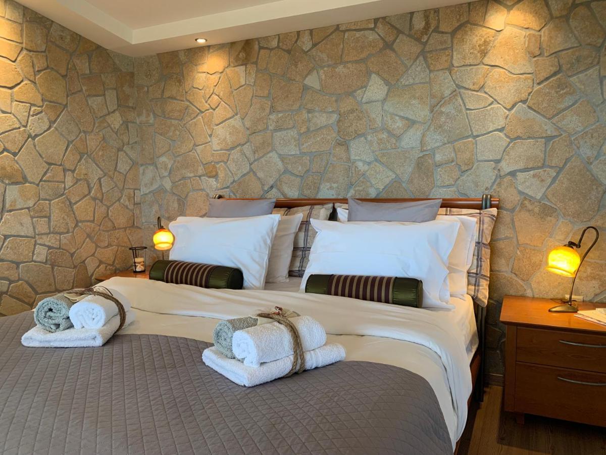 Apartamento Doormat# Wait 'N Sea, Jacuzzi, Luxury Stone House Epanomí Exterior foto