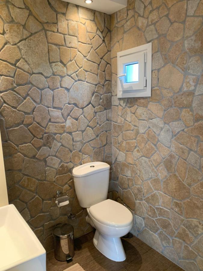 Apartamento Doormat# Wait 'N Sea, Jacuzzi, Luxury Stone House Epanomí Exterior foto