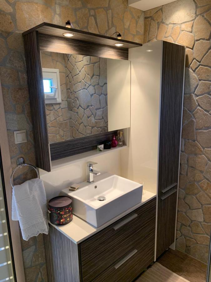 Apartamento Doormat# Wait 'N Sea, Jacuzzi, Luxury Stone House Epanomí Exterior foto