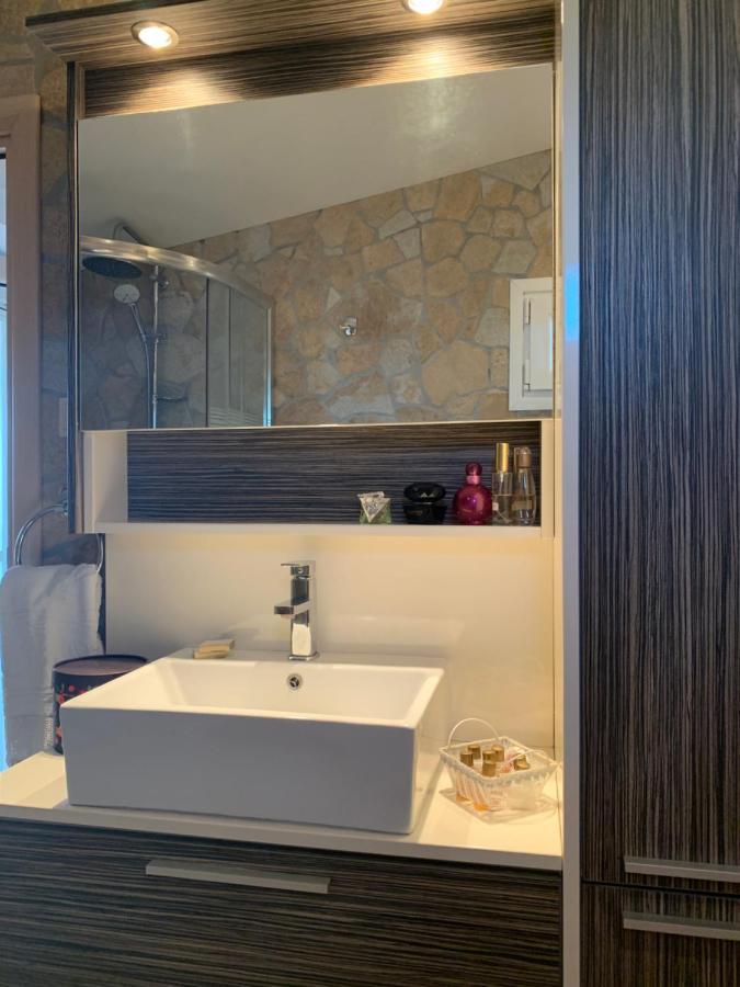 Apartamento Doormat# Wait 'N Sea, Jacuzzi, Luxury Stone House Epanomí Exterior foto