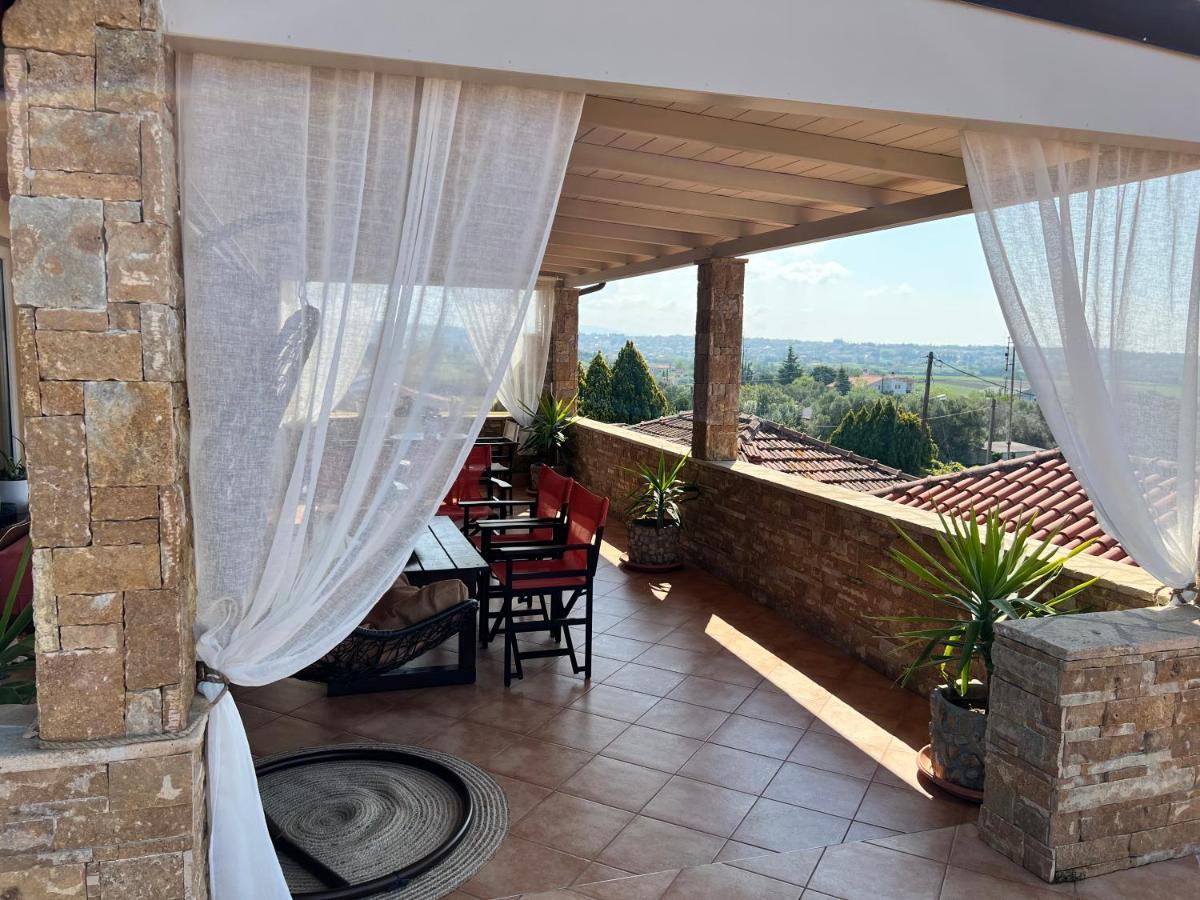 Apartamento Doormat# Wait 'N Sea, Jacuzzi, Luxury Stone House Epanomí Exterior foto