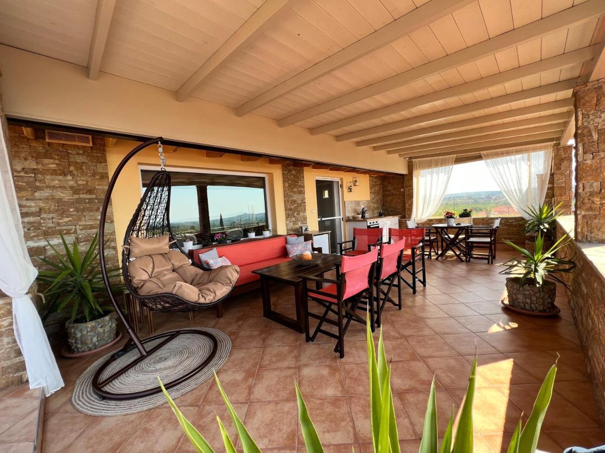 Apartamento Doormat# Wait 'N Sea, Jacuzzi, Luxury Stone House Epanomí Exterior foto
