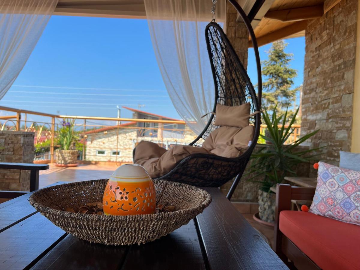 Apartamento Doormat# Wait 'N Sea, Jacuzzi, Luxury Stone House Epanomí Exterior foto