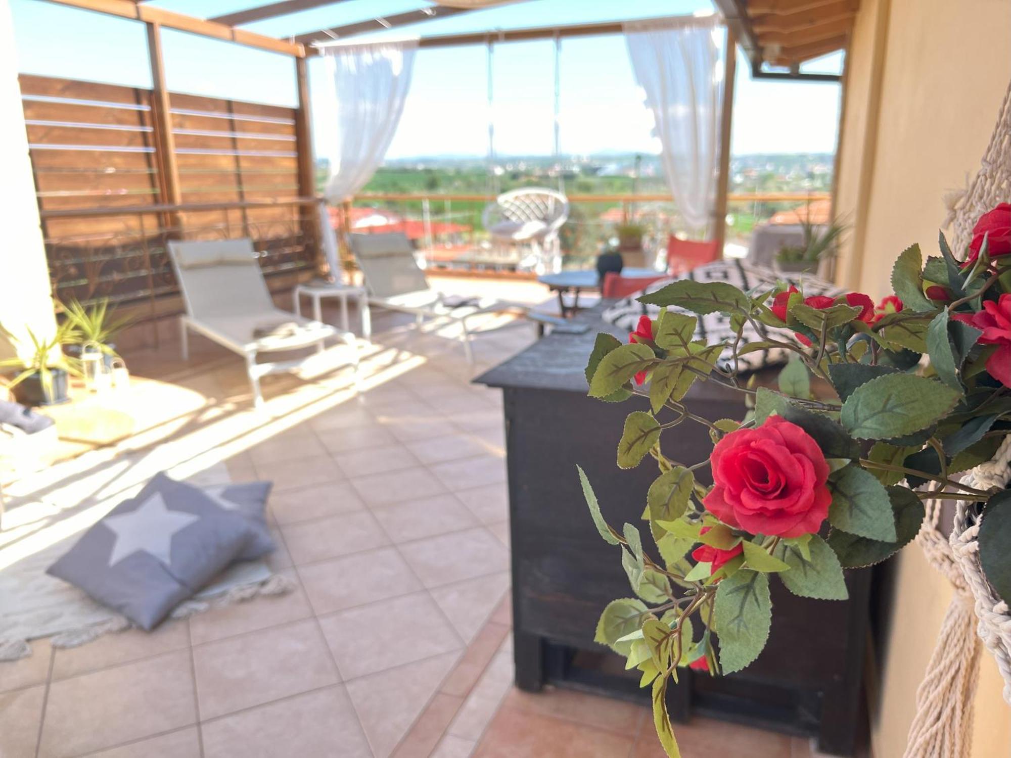 Apartamento Doormat# Wait 'N Sea, Jacuzzi, Luxury Stone House Epanomí Exterior foto